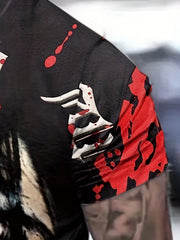 Men's Portrait Graphic Novel T-shirt for Summer