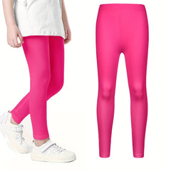 Girls Soft Leggings Ballet Dance Yoga Tight Pants