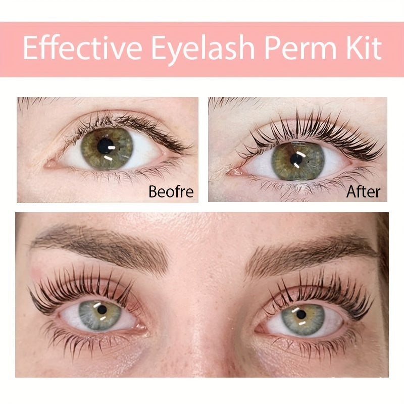 Vegan Lash Lift Perming Kit Eyelash Perm And Tint Set