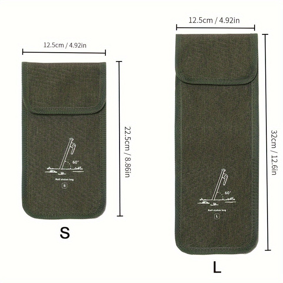 Outdoor Camping Tent Nail Storage Bag