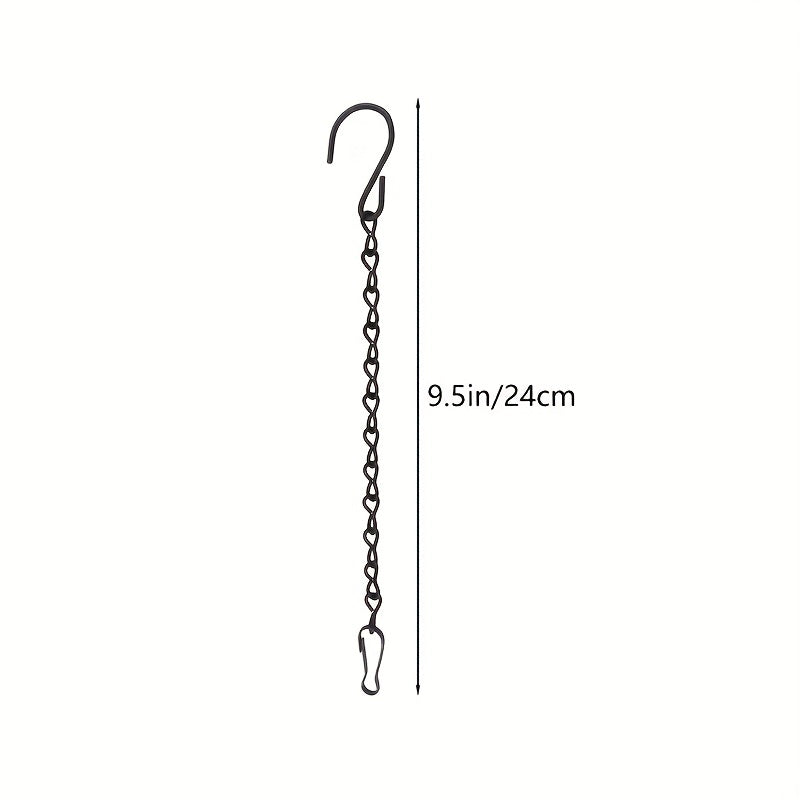 Hanging Chains for Garden Plants, Baskets, Feeders - 6pcs