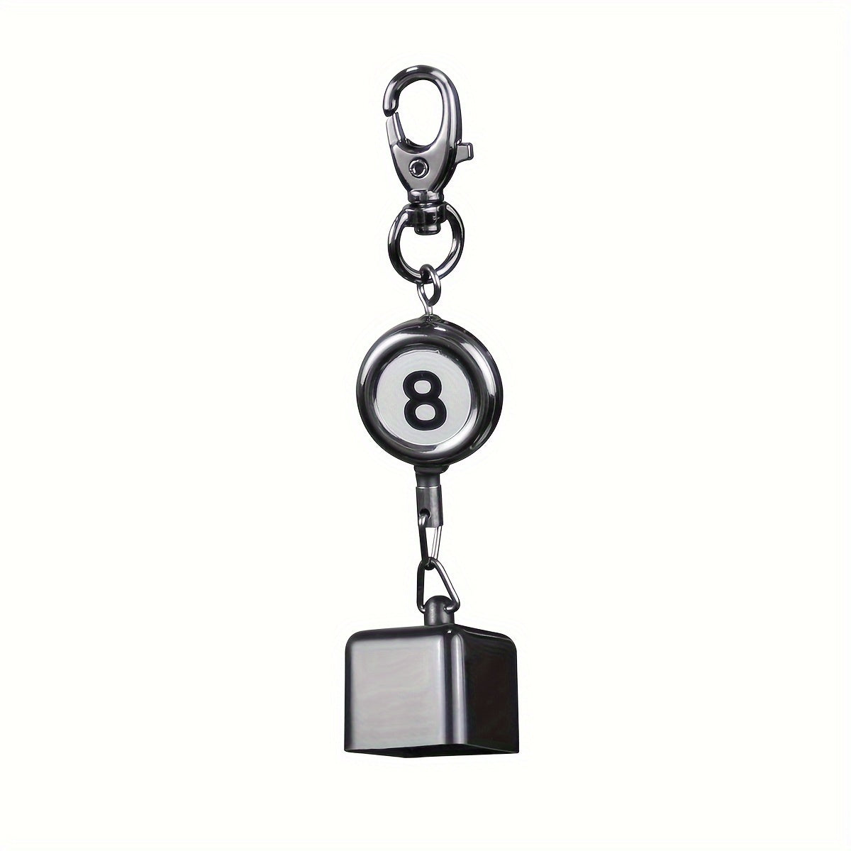 Billiards Snooker Pool Cue Chalk Holder Keychain