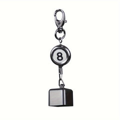 Billiards Snooker Pool Cue Chalk Holder Keychain