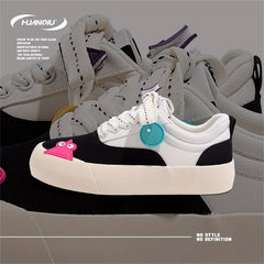 Women's Fashionable Skate Shoes With Charm Comfy & Versatile