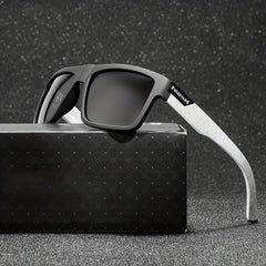 Men's Polarized Windproof Sunglasses Retro Riding Sports Glasses