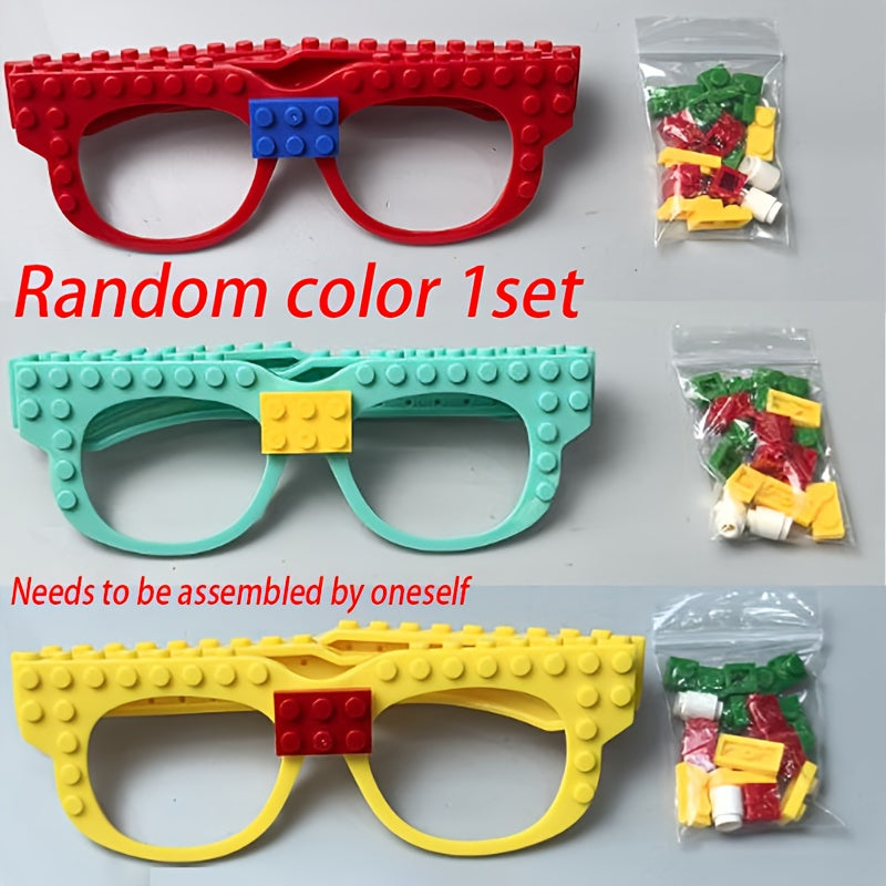 DIY Building Block Glasses for Kids