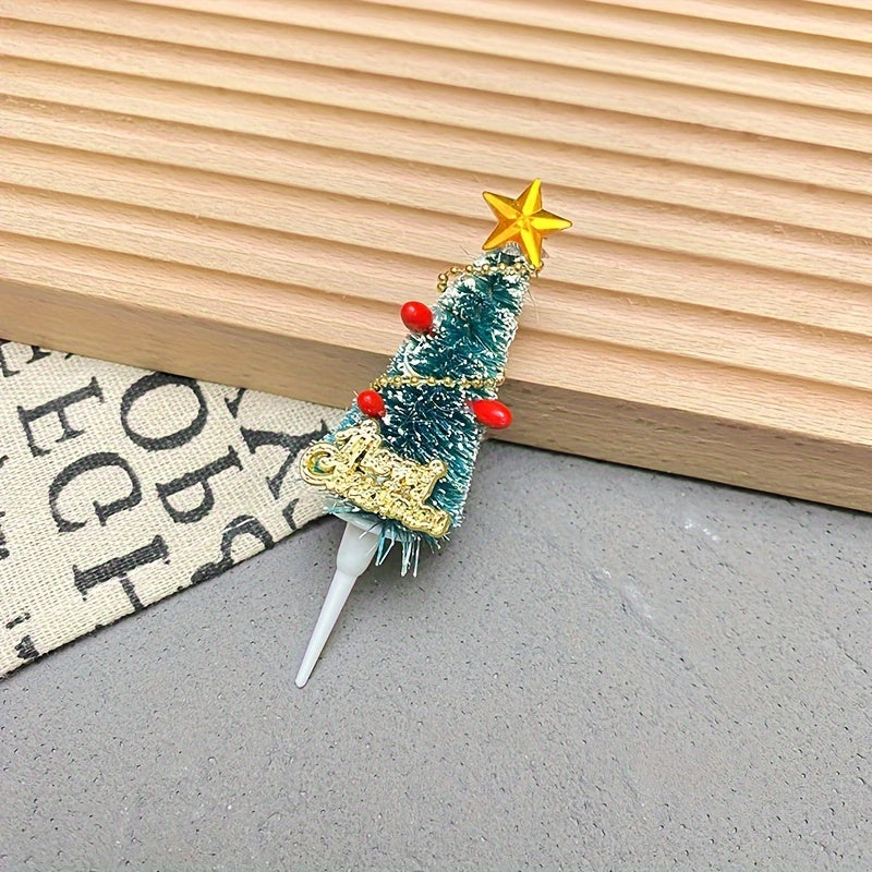 Christmas Cake Insert Party Decoration Cupcake Decoration