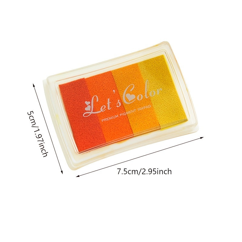 6 Vibrant Inkpads Set for Finger Painting & Graffiti Art