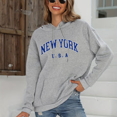 Cozy Kangaroo Pocket Hoodie for Women