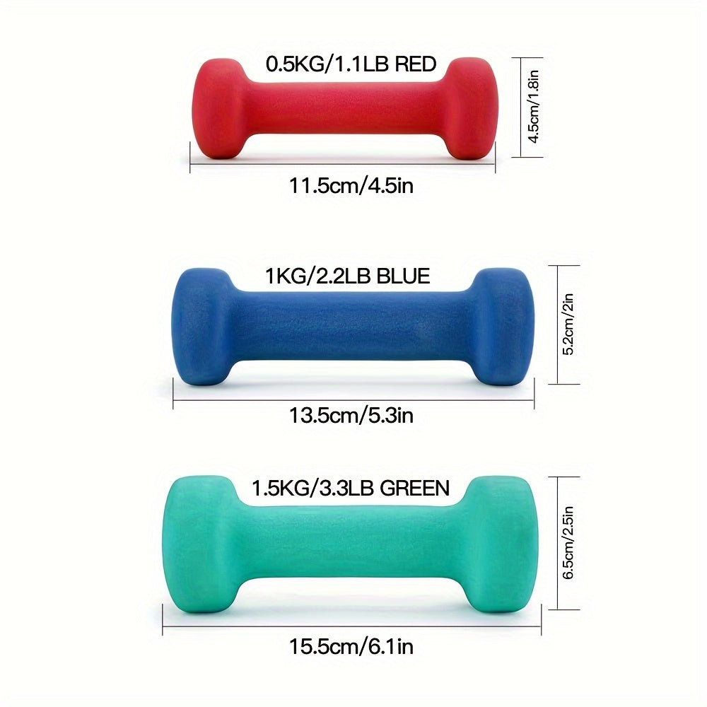 Pair of Dumbbells for Outdoor Strength Training & Muscle Shaping