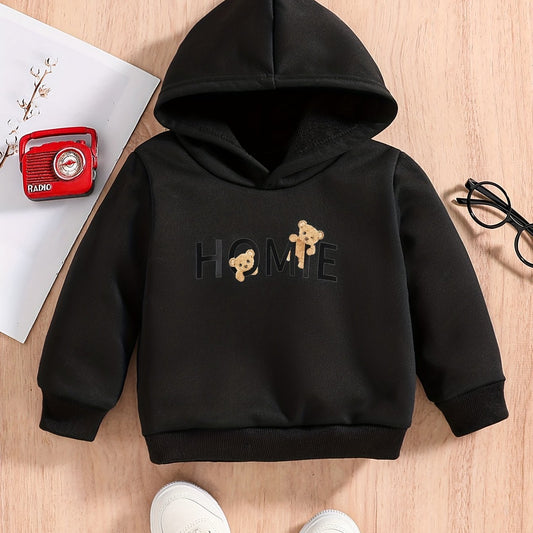 Baby Boys HOME & BEAR Print Hoodie Sweatshirt