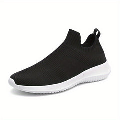 Men's Knitted Slip On Casual Shoes Lightweight Sock Shoes