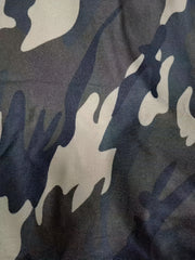 Camo Print Square Neck Tank Dress
