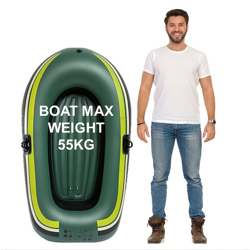 Durable Inflatable Fishing Boat Load Capacity up to 55KG