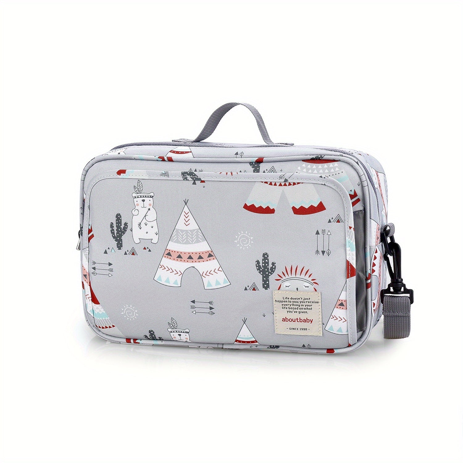 Mini Diaper Hanging Bag for Stroller - Nursery Storage Organizer