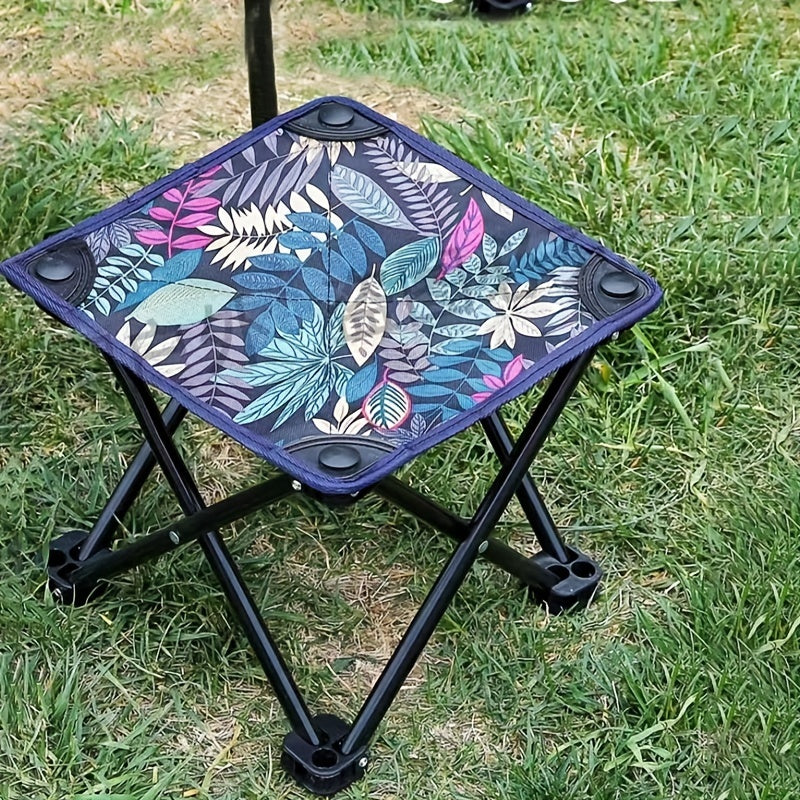 2pcs Portable Folding Stool for Outdoor Picnic Fishing