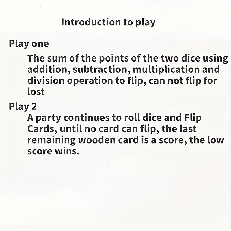 Wooden Number Dice Party Drinking Game Toys Board Game Props