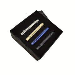 Men's Tie Clip Copper Striped Tie Clip