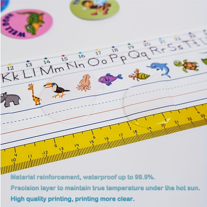Custom Alphabet Number Line Desk Name Plates