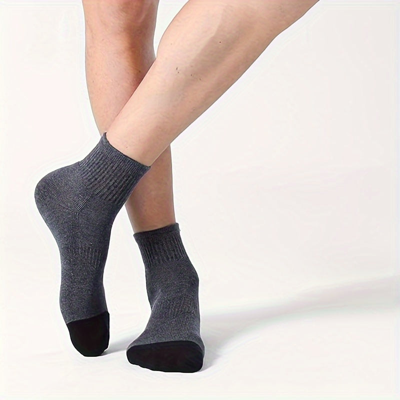 6prs Men's Mesh Breathable Ankle Socks for Sports