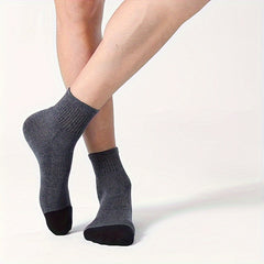 6prs Men's Mesh Breathable Ankle Socks for Sports
