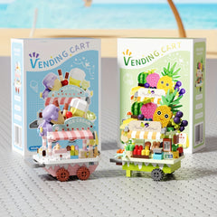Street Vendor Car Scene Series Desktop Decoration Figurine Toy
