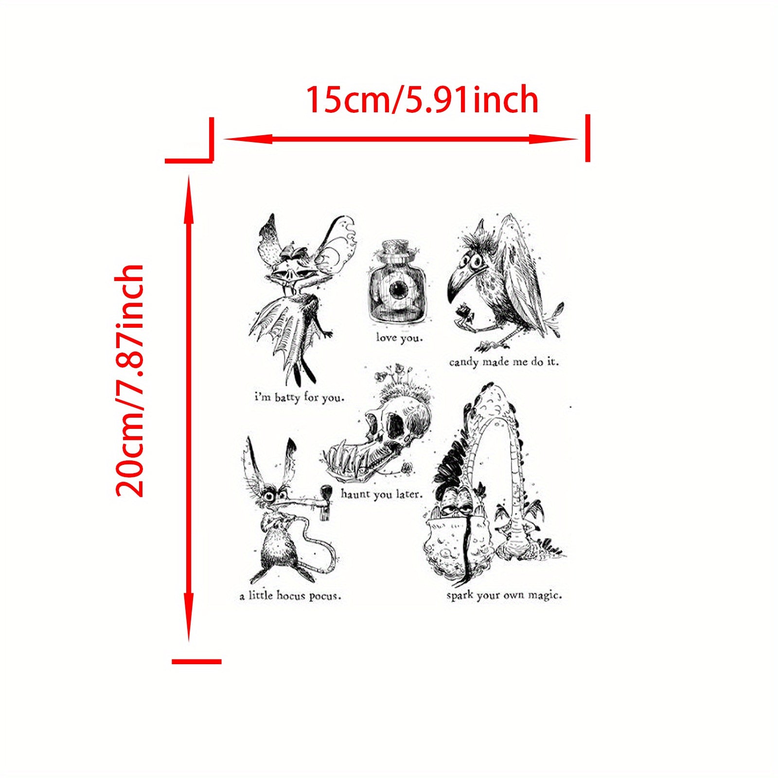 1pc Christmas Reindeer Stamps Scrapbooking Paper Craft Album Card Punch Stamps