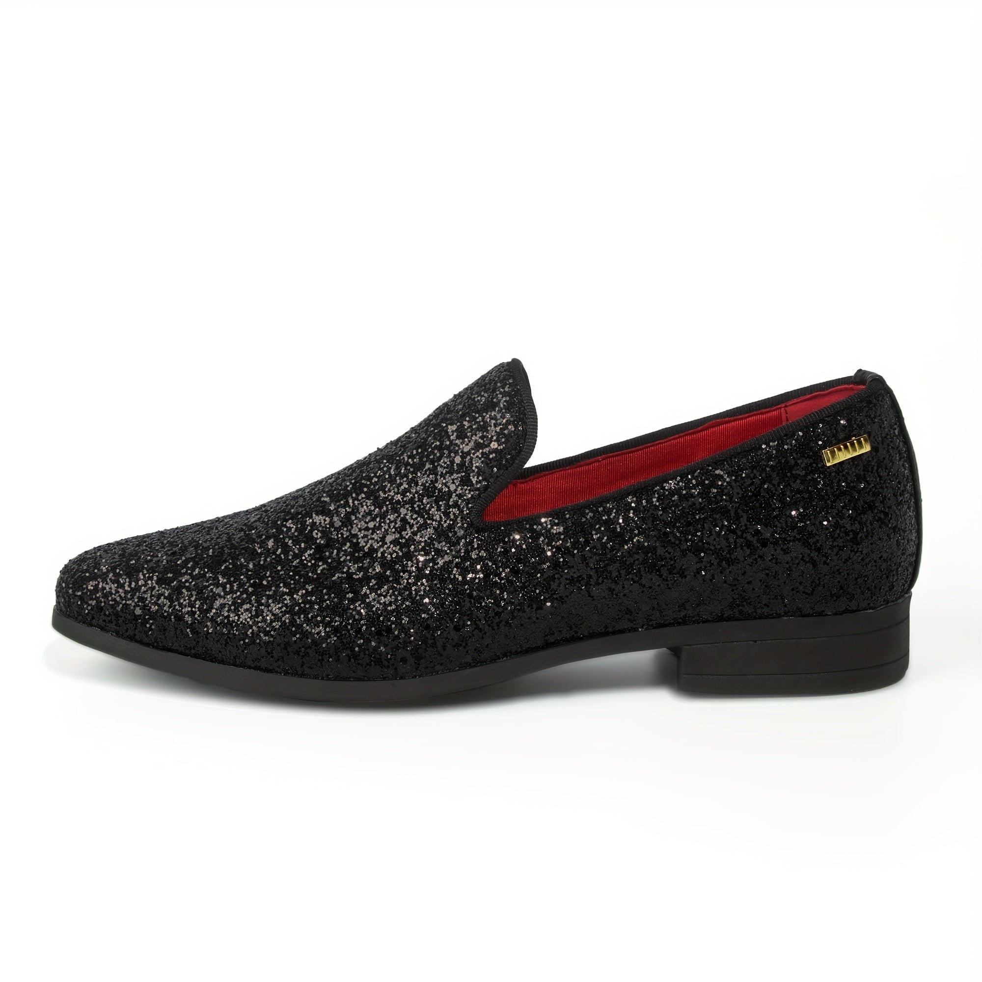 Men's Glittering Slip On Loafers Smart Casual Shoes