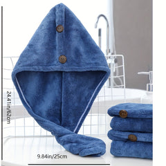 Quick Drying Shower Cap for Women Absorbent Hair Drying Cap