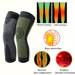 Extended Hook and Loop Fastener Wormwood Knee Pads Anti-collision Winter Sports