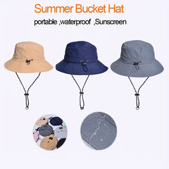 Summer Waterproof Bucket Hat For Women And Men