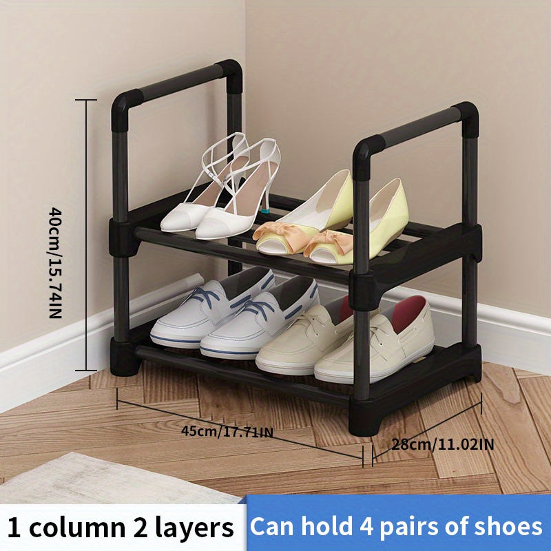 Large Capacity Shoe Rack Multifunctional Storage Metal Rack