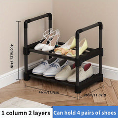 Large Capacity Shoe Rack Multifunctional Storage Metal Rack