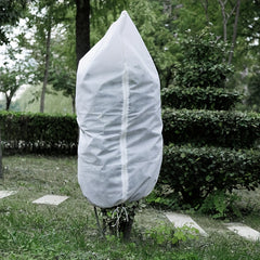 Outdoor Plant Cold Cover with Zipper & Drawstring