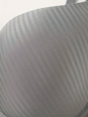 2 Pack Plus Size Striped Push Up Padded Bra Set