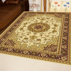 Boho Anti Fatigue Kitchen Rug Vintage Non Slip Soft Faux Sheepskin Mat