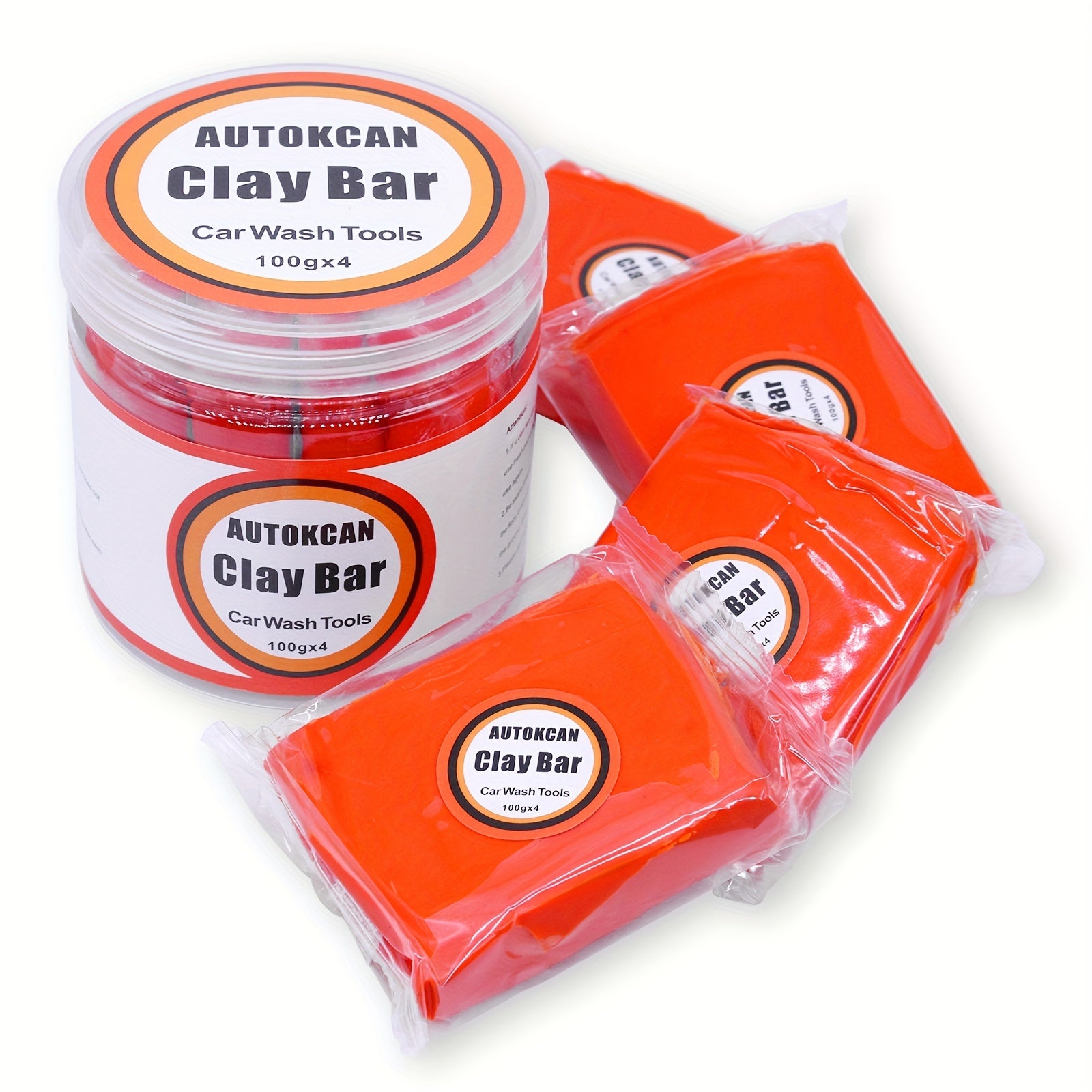Car Clay Bar 4 Pack X 100g Magic Car Clay Bars Auto Detailing