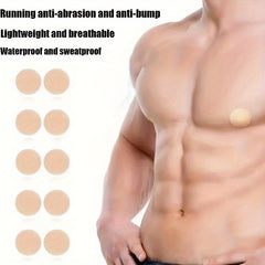 Men's Invisible Nipple Stickers Anti-swelling 50 Pcs