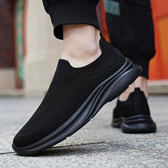 Men's Slip-On Loafers Lightweight Breathable Walking Shoes