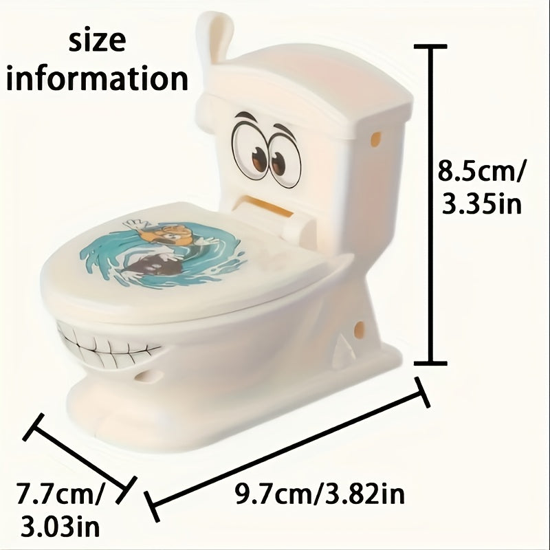 Poop Shooting Family Game Set w/ Toilet & Launchers