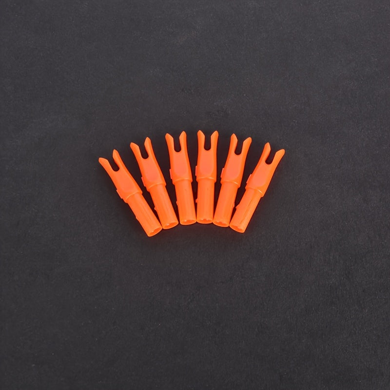 50pcs Carbon Arrow Nock 0.244in ID Shaft Archery Accessory