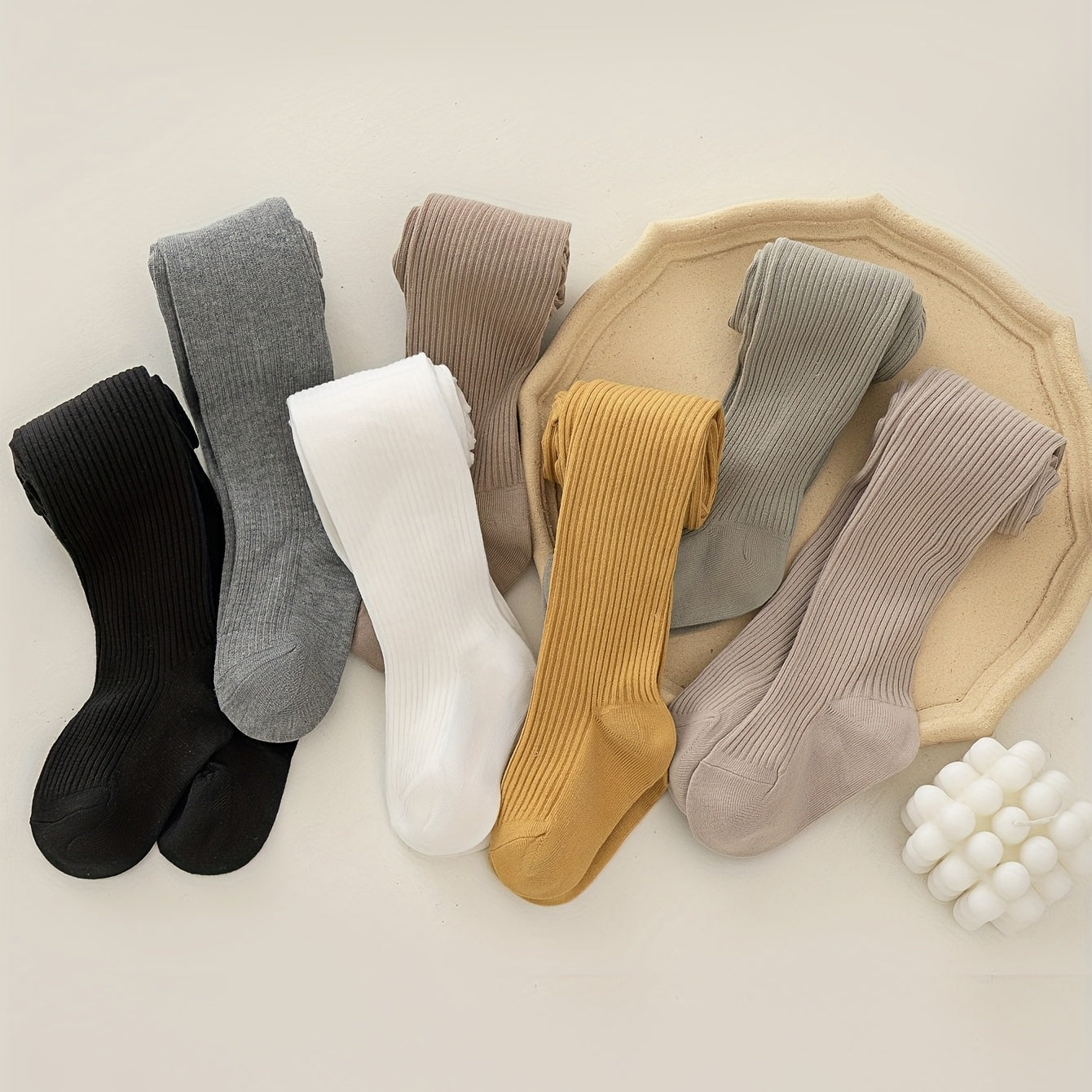 Girls Kids Pantyhose Plain Leggings Breathable Comfy Children's Pantyhose