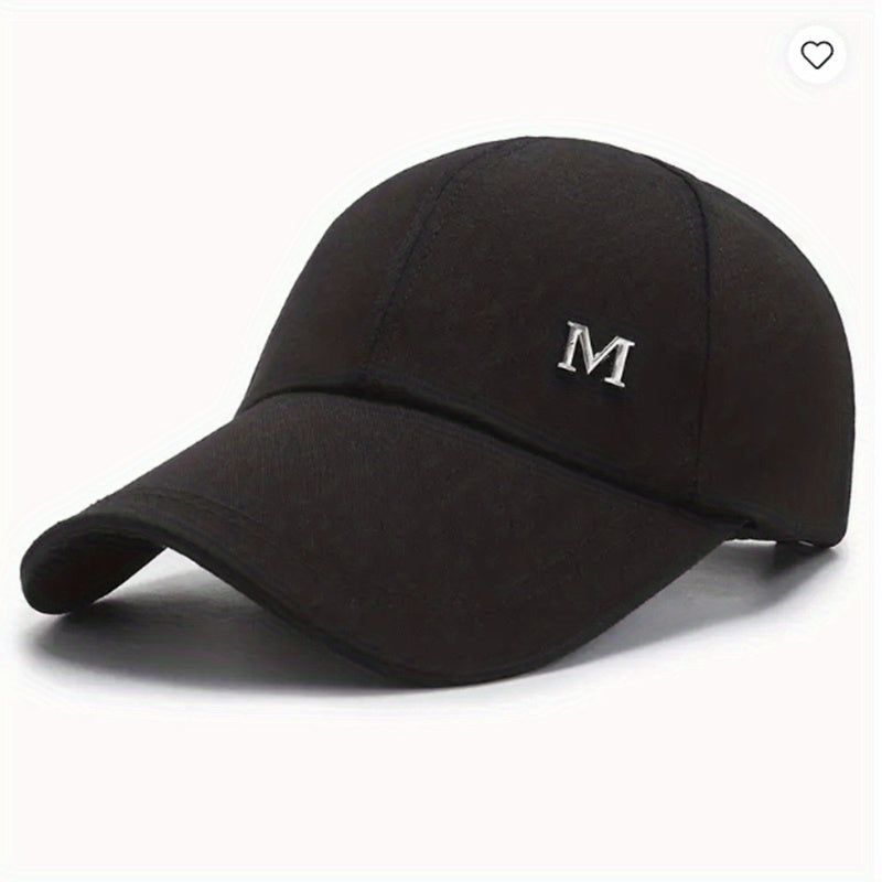 Decorative Baseball Cap Large Brim Peaked Cap Sun Hat
