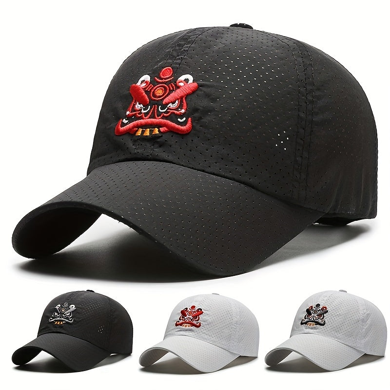 Quick Drying Baseball Cap Chinese Style Sun Hat Outdoor Sun Protection