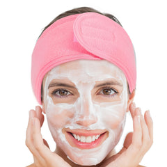 Coral Fleece Hair Band Soft Towel Head Band for Face Washing Shower Sports Yoga
