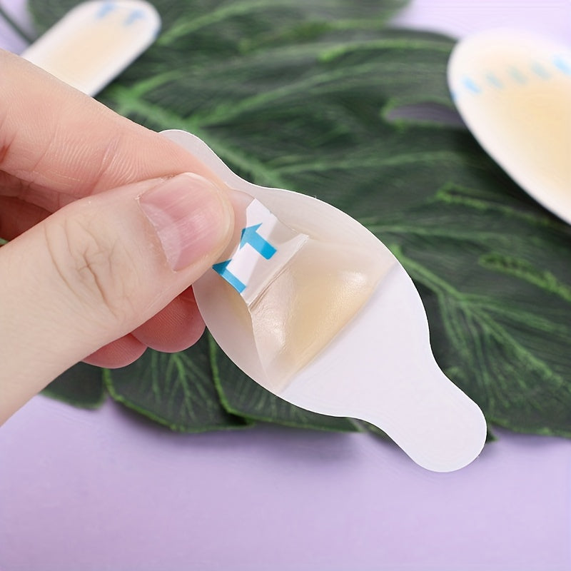 Invisible Silicone Foot Stickers Waterproof Anti-slip Protection for Shoes