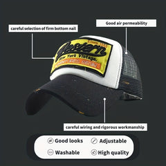 Unisex Sunshade Adjustable Baseball Cap For Mountaineering