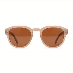 Retro Round Polarized Sunglasses For Men UV400 Protection