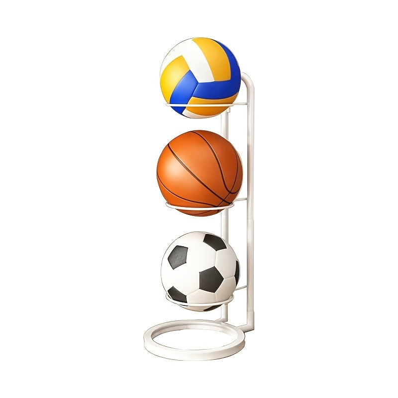 Ball Storage Rack Basketball Display Stand Portable Outdoor Ball Stand Holder
