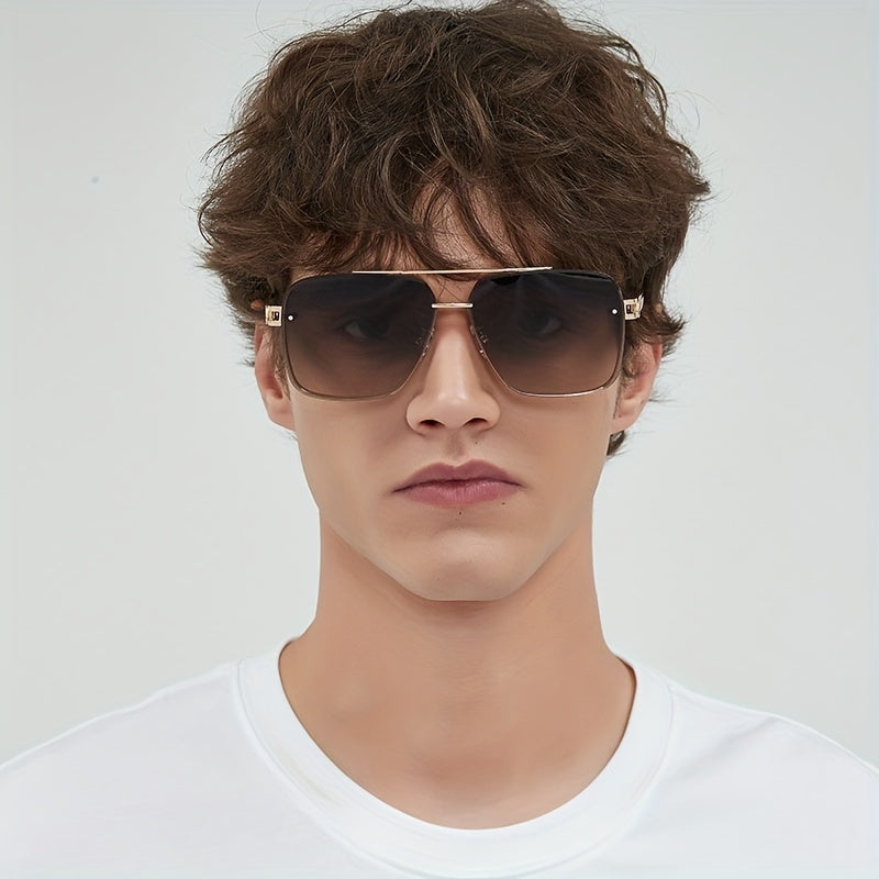 Men's Large Frame UV Protection Sunglasses for Outdoor Holiday